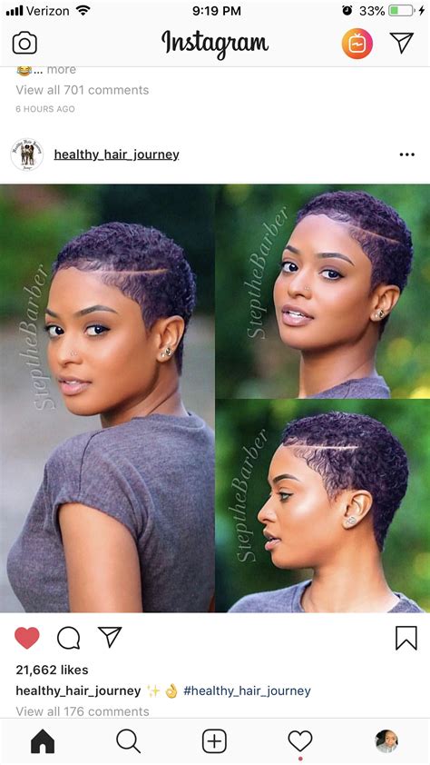 Taper fade for natural curls. Great color and cut!! | Short natural hair styles, Natural ...