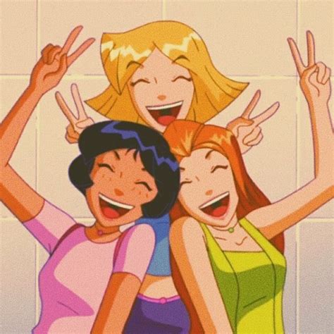 Totally Spies💜 Cartoon Pics Totally Spies Cartoon Profile Pics