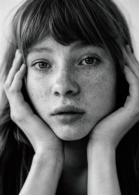 Vlada Dia On Behance Portrait Black And White Portraits Face Photography