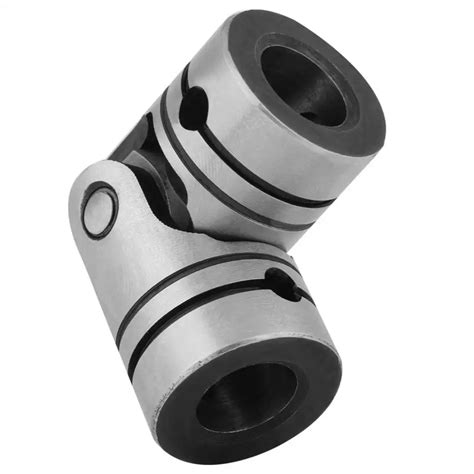 12mm Dia Universal Joint Shaft Coupling Motor Connector Steel Universal