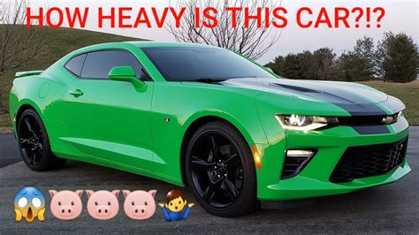 How Heavy Is My 2017 Camaro Ss Youtube