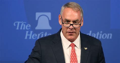 Zinke Accuses Democrat Who Wants Him To Resign Of Being A Drunk Cbs News