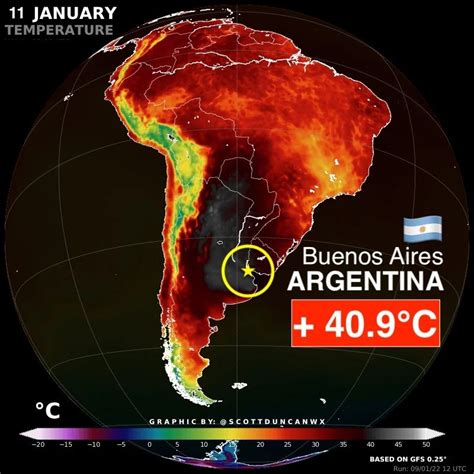 Argentina Becomes Hottest Place On Earth Pm News