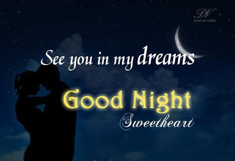 Good Night Sweetheart Premium Wishes