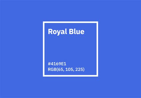 Royal Blue Color Codes The Hex Rgb And Cmyk Values Th