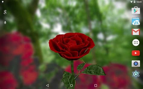3d Rose Live Wallpaper Free Apk Download Free Personalization App For