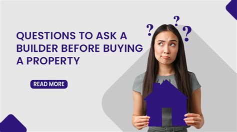 questions to ask a builder before buying a property bsnl housing society