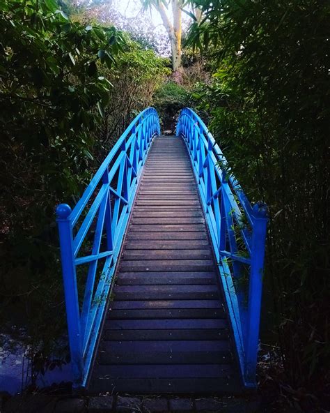 The Blue Bridge Johnston Gardens Aberdeen Scotland Rpics