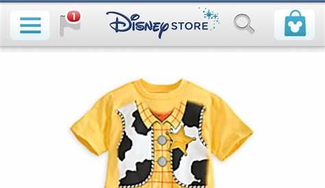 Disney Store Woody Costume, Kid Outfits, Size Chart, Costumes, Park