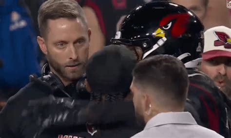 Look Here S How Kliff Kingsbury Reacts To Kyler Murray S Outburst Athlon Sports