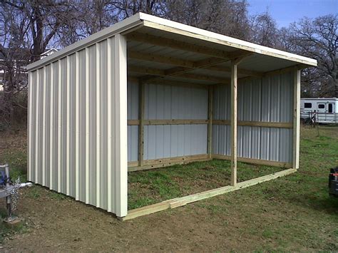 Lean to shed with metal roof ~ Learn shed plan dwg