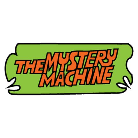 Scooby Doo The Mystery Machine logo Decal