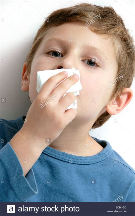 Child Nose Bleeding Stock Photo Royalty Free Image 25575325 Alamy