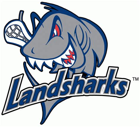 Please enter your email address receive daily logo's in your email! Columbus Landsharks Primary Logo - National Lacrosse ...