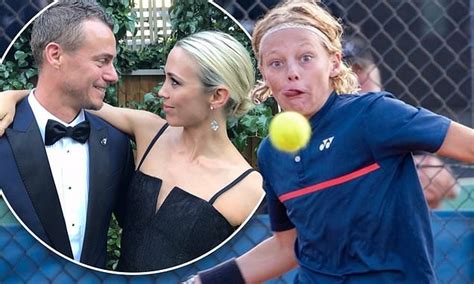 Lleyton Hewitt S Tennis Prodigy Son Cruz Follows In Dad S Footsteps Daily Mail Online