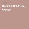the words gonzo and c3 9 allez alonso are written in white