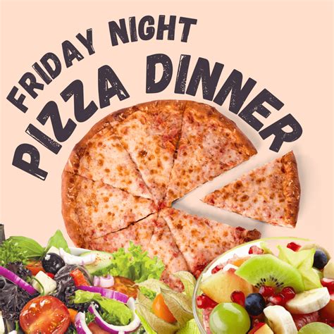 Friday Night Pizza Dinner May 12 Germantown Jewish Centre