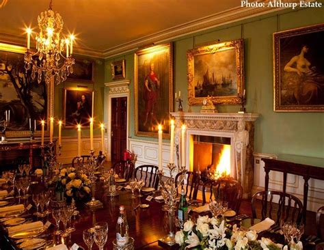 Althorp House Marlborough Room In England Historic Home Of The Spencer
