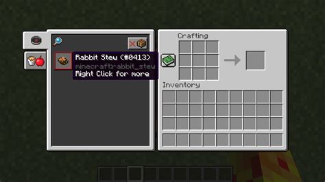 Rabbit Stew Minecraft Recipe