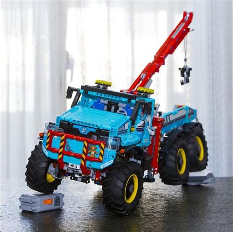 Lego Technic 6x6 All Terrain Tow Truck 42070 Lego Truck Lego Technic