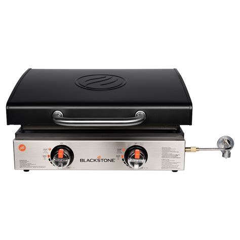 Blackstone 22 Inch Tabletop Portable 2 Burner Propane Gas Griddle With