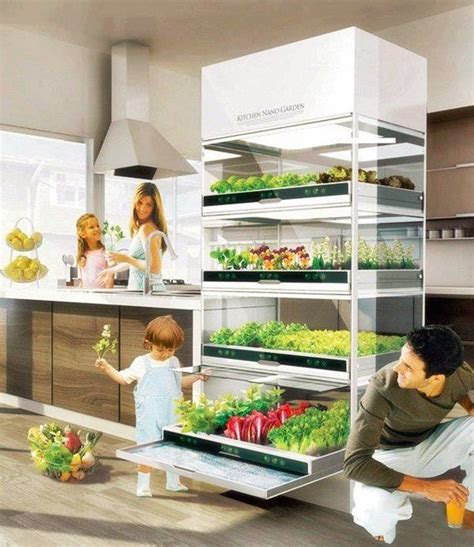 Passive relies on a wick or the anchor of the growing media. indoor hydroponic systems nano garden herb garden ideas ...