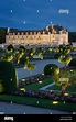Jardín iluminado de Diane de Poitiers y Château de Chenonceau en el ...