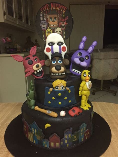 Five Nights At Freddys 4 Birthday Cake Five Nights At Freddys