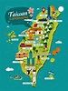 Taiwan Map of Major Sights and Attractions - OrangeSmile.com