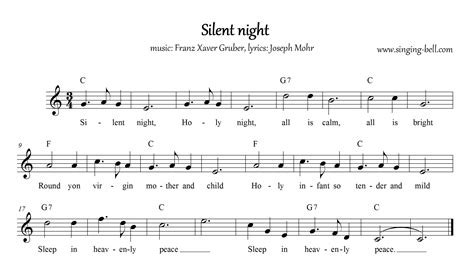 Free Christmas Carols > Silent night - free mp3 audio song download