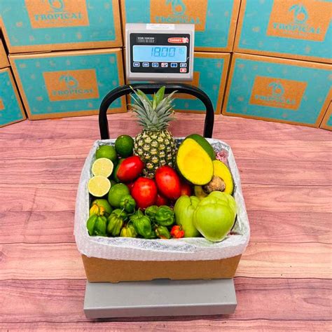 Tropical Fiesta Box The Perfect Mix Of Tropical Fruit And Peppers