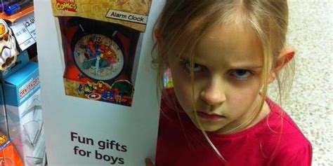 7 Year Old Girls Viral Photo Convinces Tesco To Remove Sexist Signs