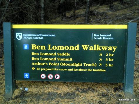 Ben Lomond Walkway And Tramping Track In Queenstown Tramping And Trail