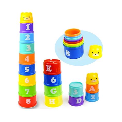 Stacking Cups Set For Babies Educational Fruugo Ph