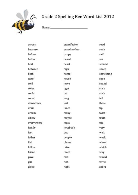 Learning to spell, third grade spelling words. Search Results for "Third Grade Spelling Bee Words ...