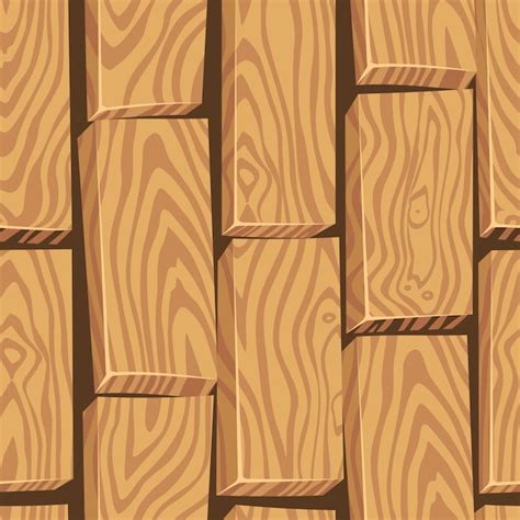 A Light Wood Cartoon Style Texture Free Vector