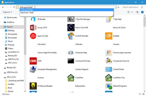 How To Display All Windows 10 Apps In File Explorer Groovypost