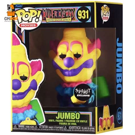Jumbo 931 Funko Pop Killer Clowns From Outer Space Spirit Ex