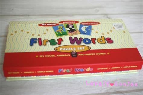 First Words Puzzle Set 영어 단어 퍼즐