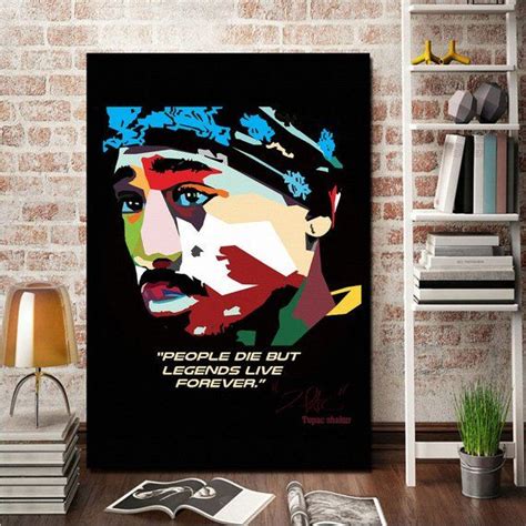 Tupac Shakur Canvas Giclee Print Painting Picture Wall Art Canvas