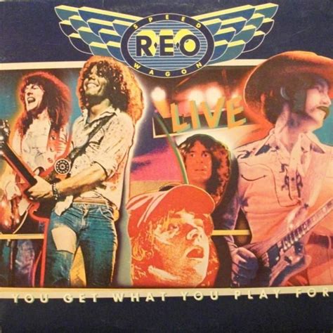 Reo Speedwagon ‎ You Get What You Play For 1977 2xlp Reo Speedwagon Vinyl Records Hard Rock