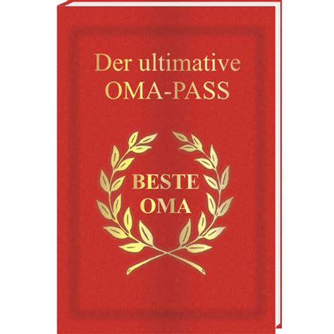 Ultimative Oma Pass Carina Geschenkech