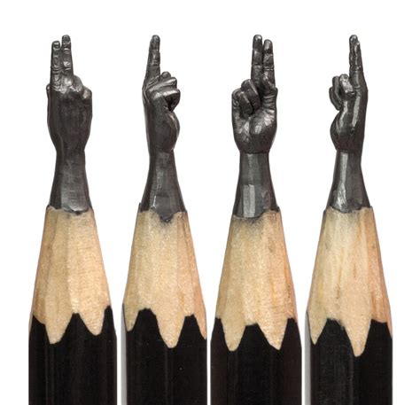 Delicate Pencil Lead Sculptures Carved By Salavat Fidai Colossal