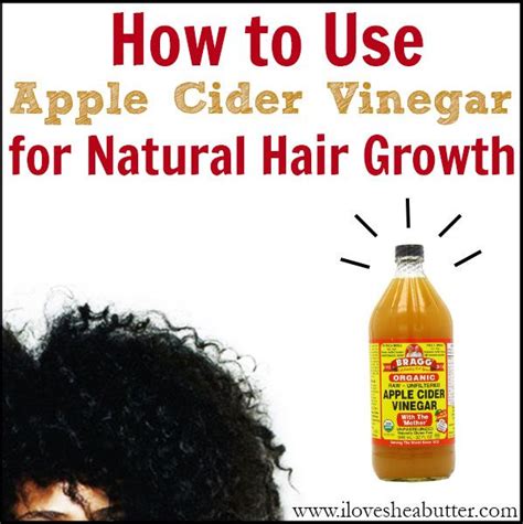Apple Cider Vinegar For Natural Hair Growth Natural Hair Growth