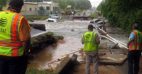 Driver survives after bridge collapses in flood