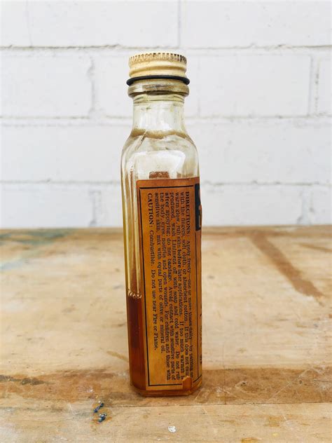Sloan S Liniment Medicine Bottle Antique Apothecary Etsy