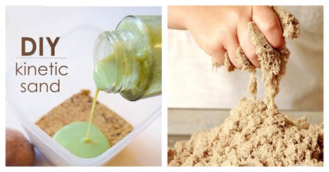 Easiest And Best Diy Kinetic Sand Recipe Ever Kids Activities Blog