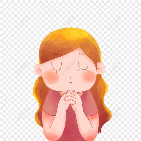 Praying Girls Png Images With Transparent Background Free Download On
