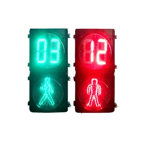 300mm Dynamic Led Pedestrian Crossing Traffic Light With Countdown
