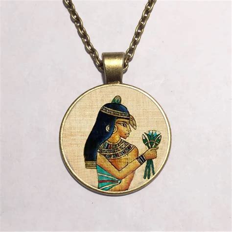 Isis Goddess Jewelry Greek Mythology Egyptian Necklace Mythology